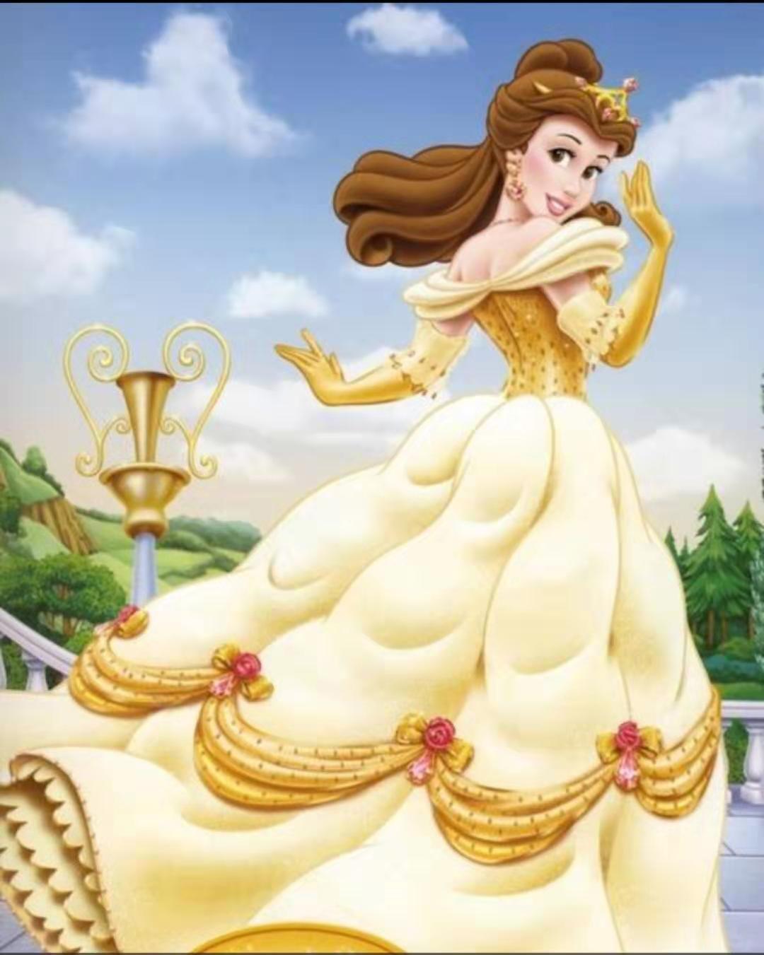 迪士尼公主裙子真人版,迪士尼公主连衣裙