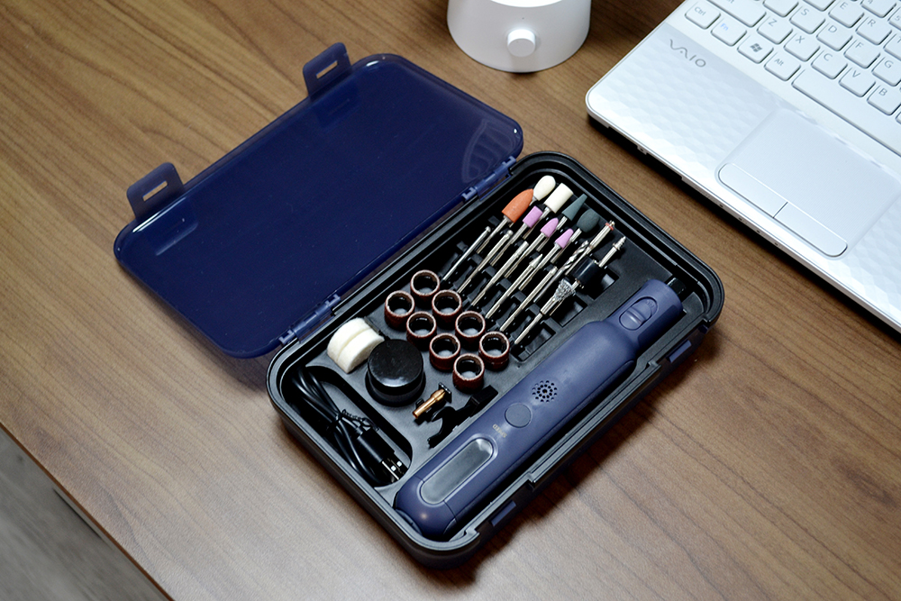 手巧不如工具好,小米有品电磨机磨头配件