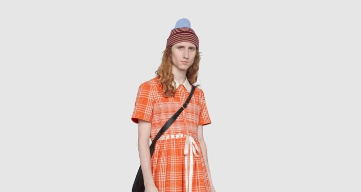 古驰的男士连衣裙,古驰七夕限量款衣服