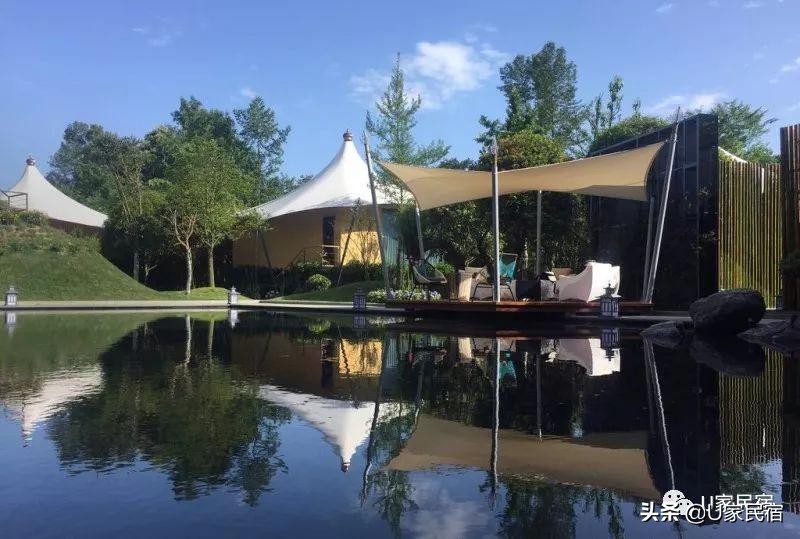成都首家野奢帐篷酒店，高颜值避世野宿，帐篷听雨树屋观星