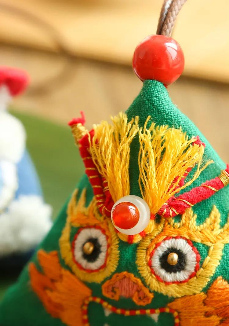 端午节民间刺绣作品,端午节手绣