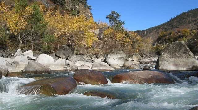 四川大渡河峡谷国家地质公园 (四川中江羚羊峡谷)