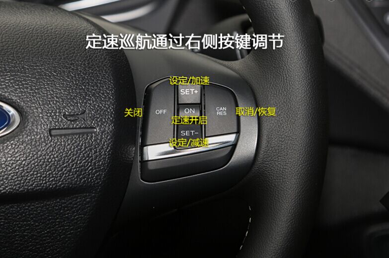 福睿斯后视镜折叠按键图解,2019福睿斯质享版所有按键图解