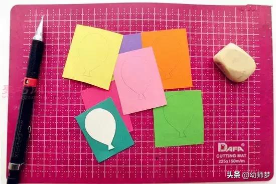 气球手工制作大全幼儿园,创意手工气球印画