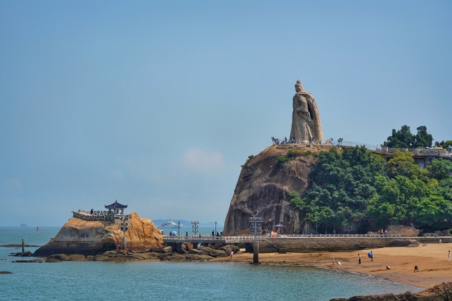 厦门鼓浪屿海上看金门一日游,厦门大学和鼓浪屿一日游