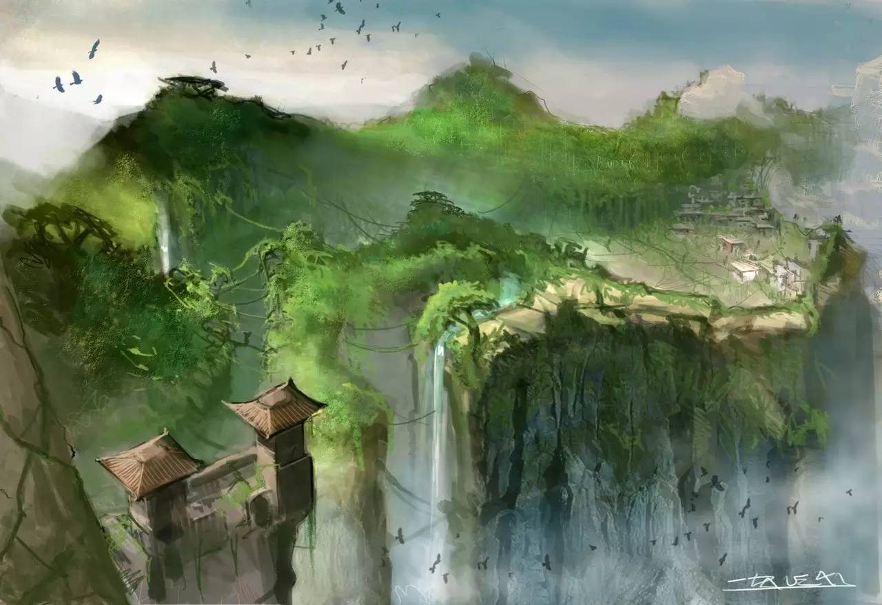 一组非常有意境的动画场景