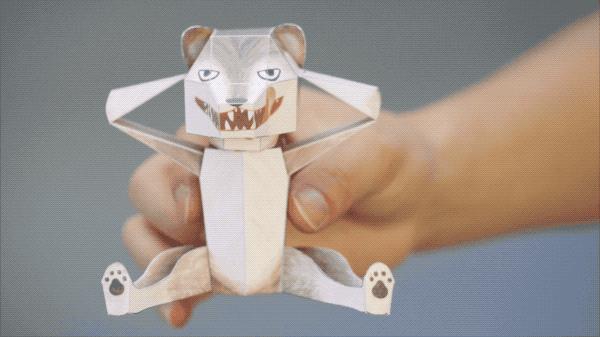 折纸变成机器,最近最火的折纸玩具儿童