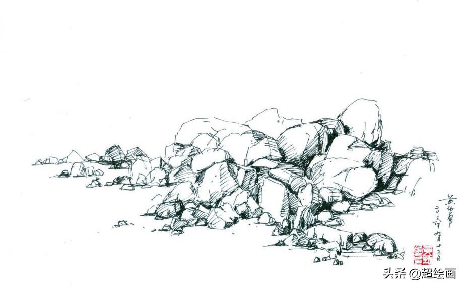 十大顶级钢笔画速写,钢笔速写100幅图片