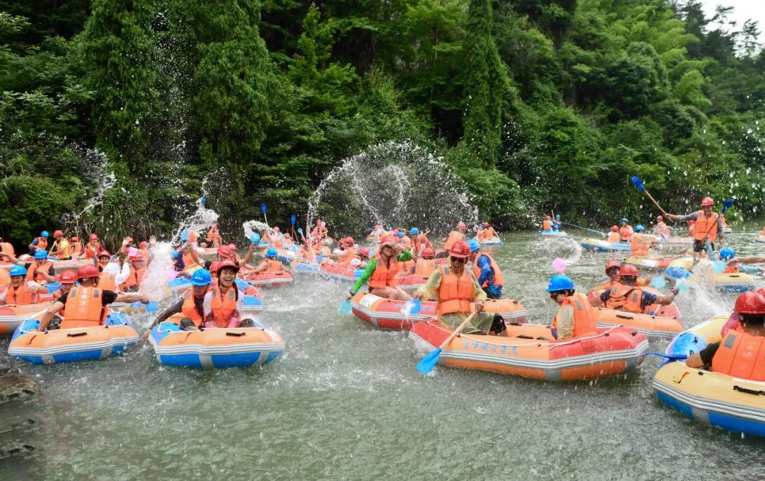 勇敢者的天堂—雷峰漂流，游张思古村一个可以托梦的故乡