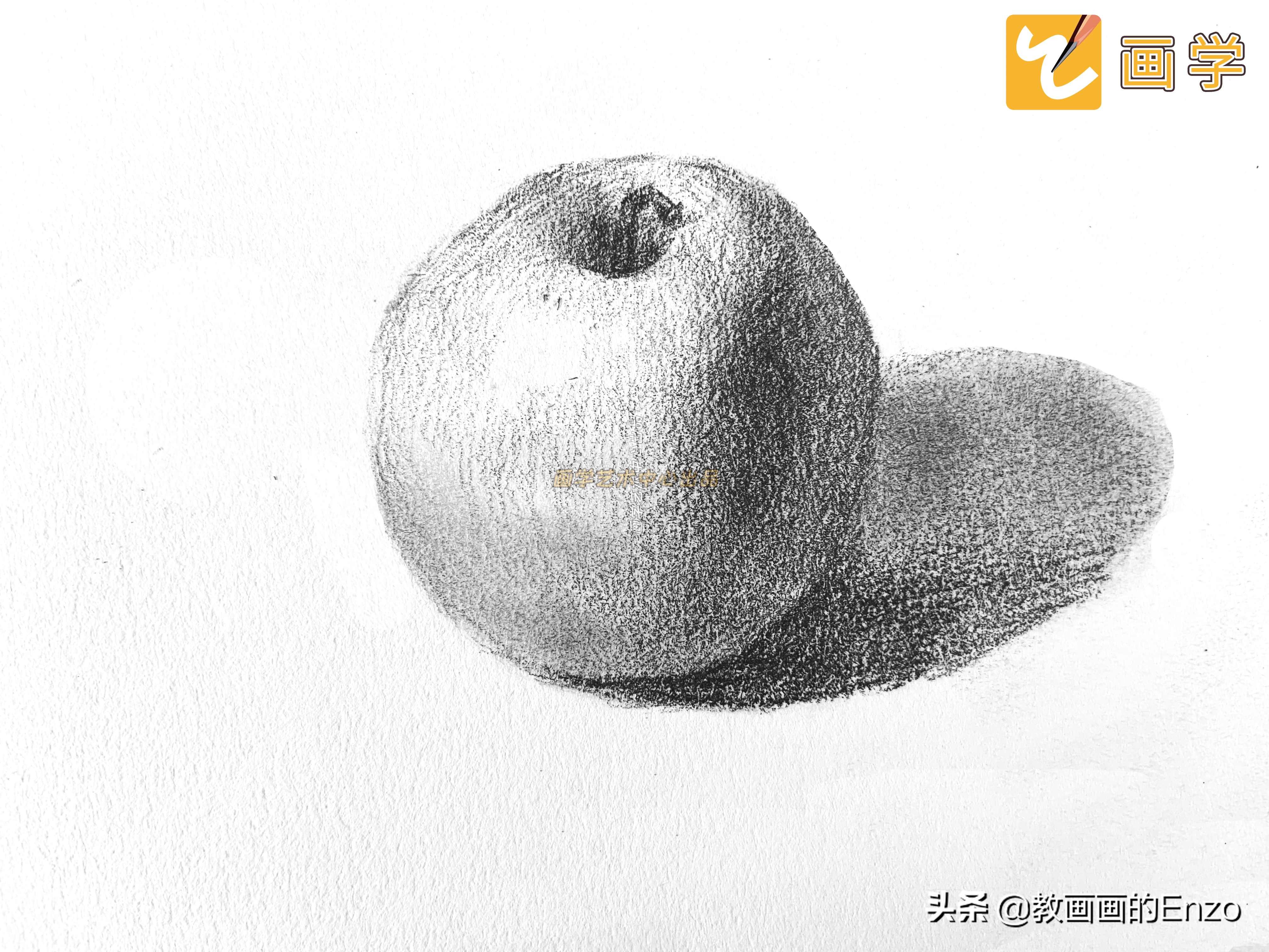 学画画3-6岁画苹果,初学画画画苹果