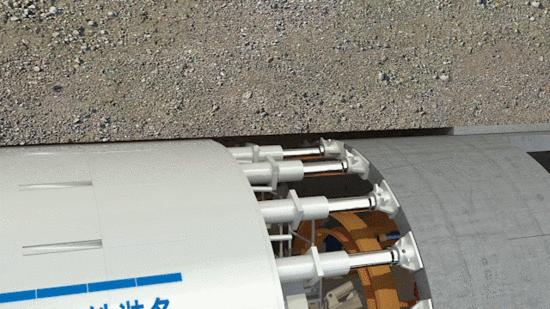 隧道爆炸事故案例三维动画,挖隧道动画演示视频