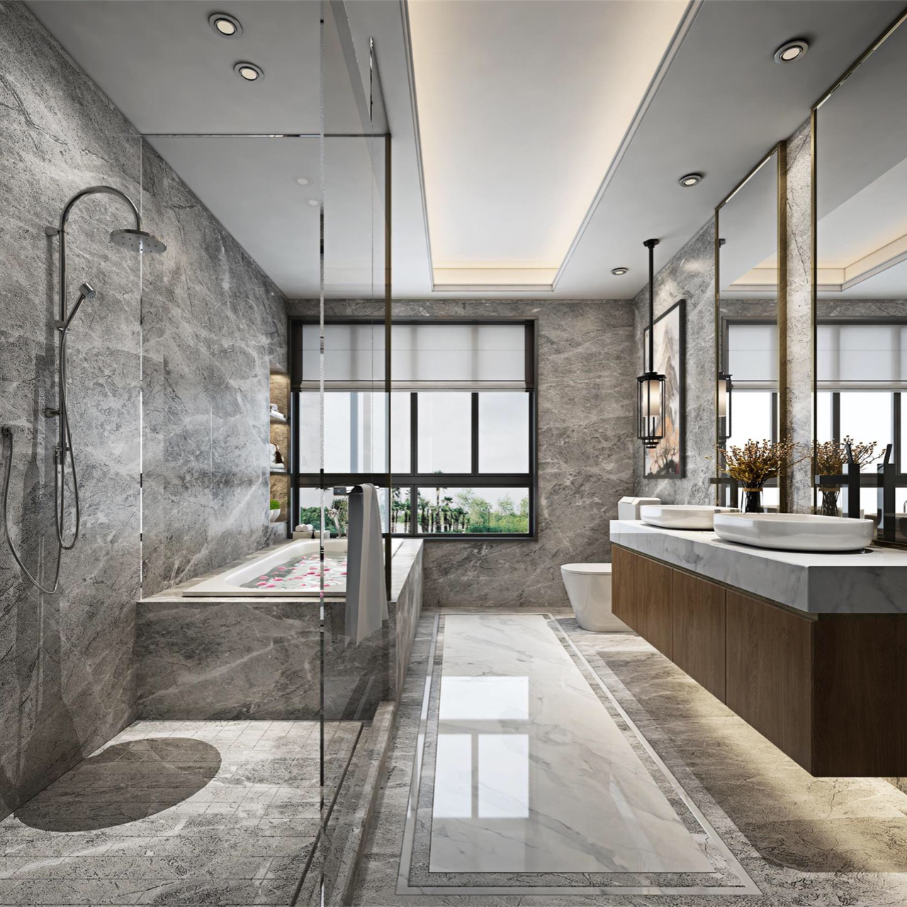 蹲便卫生间设计装修效果图大全,80平方两室一厅卫生间设计效果图