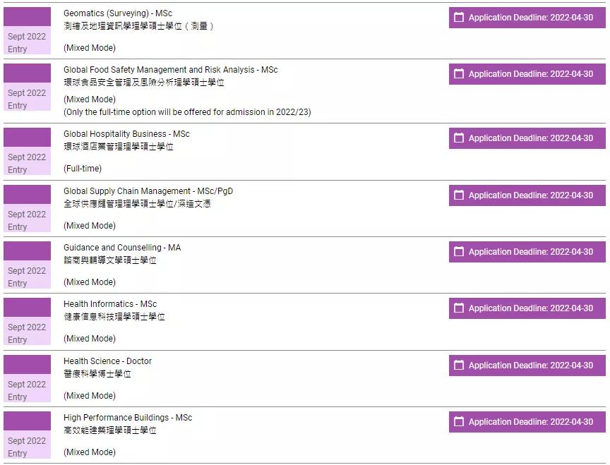 香港理工大学博士申请条件,香港理工大学申请时间表