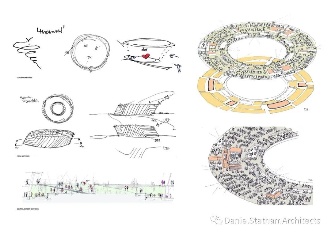 太平鸟时尚中心景观设计,自由的鸟巢