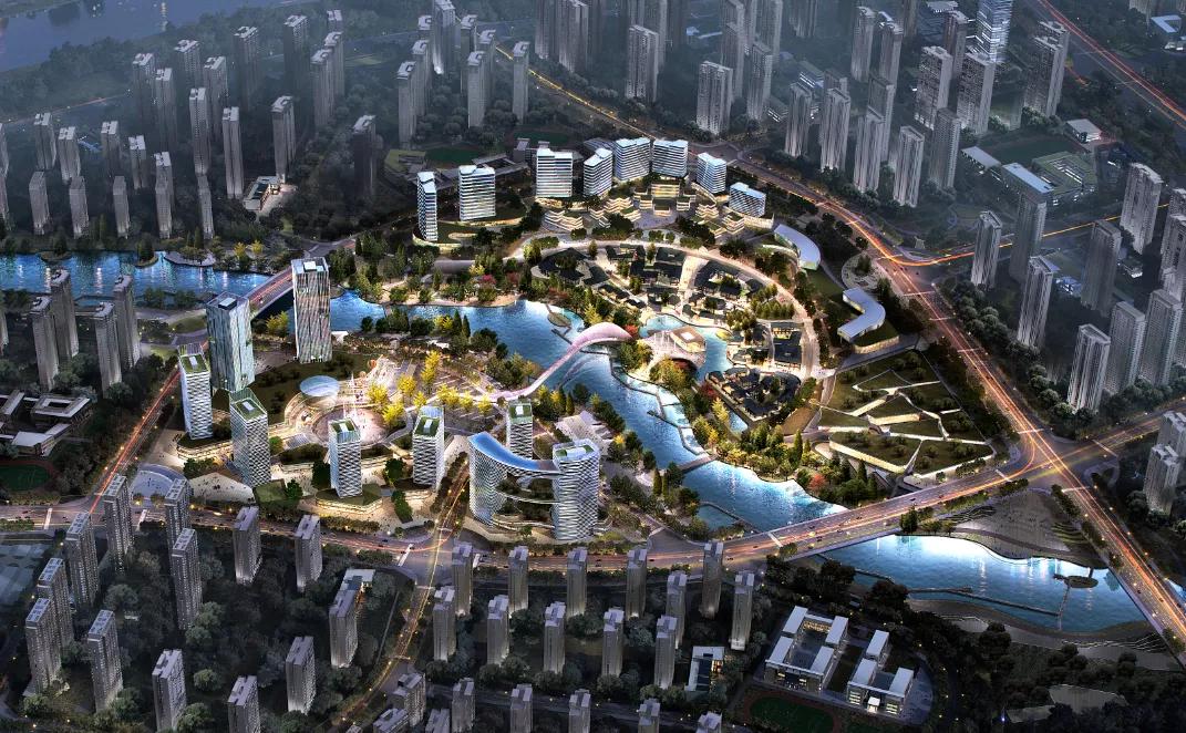 一个正在崛起的新区,一个新开发的新城