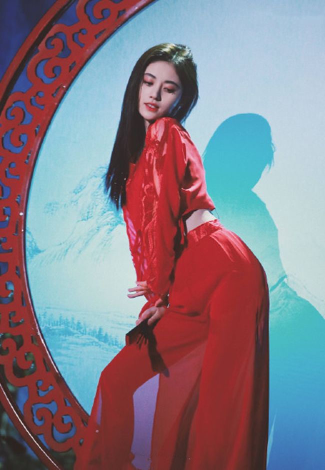 四千年美女鞠婧祎古装精美图片,四千年鞠婧祎眼神魅惑