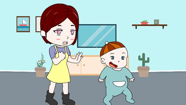 小孩学习不能拔苗助长,宝宝学走路别扶着