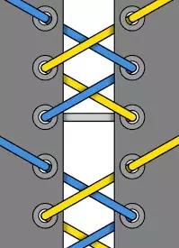 adidasozweego花式鞋带系法,几十种系鞋带的方法