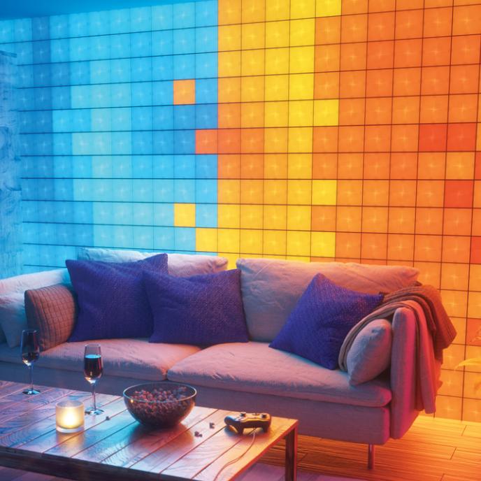 像四方块一样的氛围灯,像乐高块一样的灯