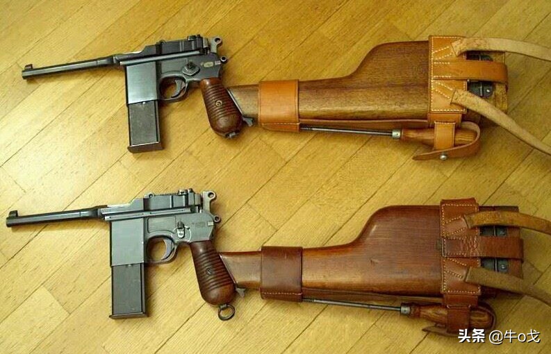 驳壳枪枪托是什么材质,驳壳枪木质套和皮套的区别