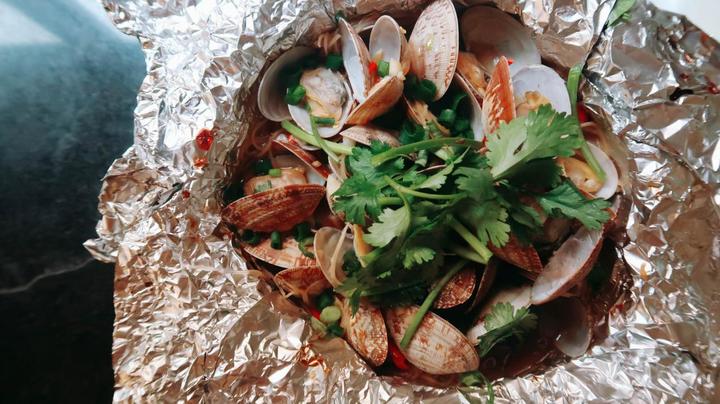 摩飞锅花甲锡纸烤箱版,锡纸花甲粉烤箱咋做