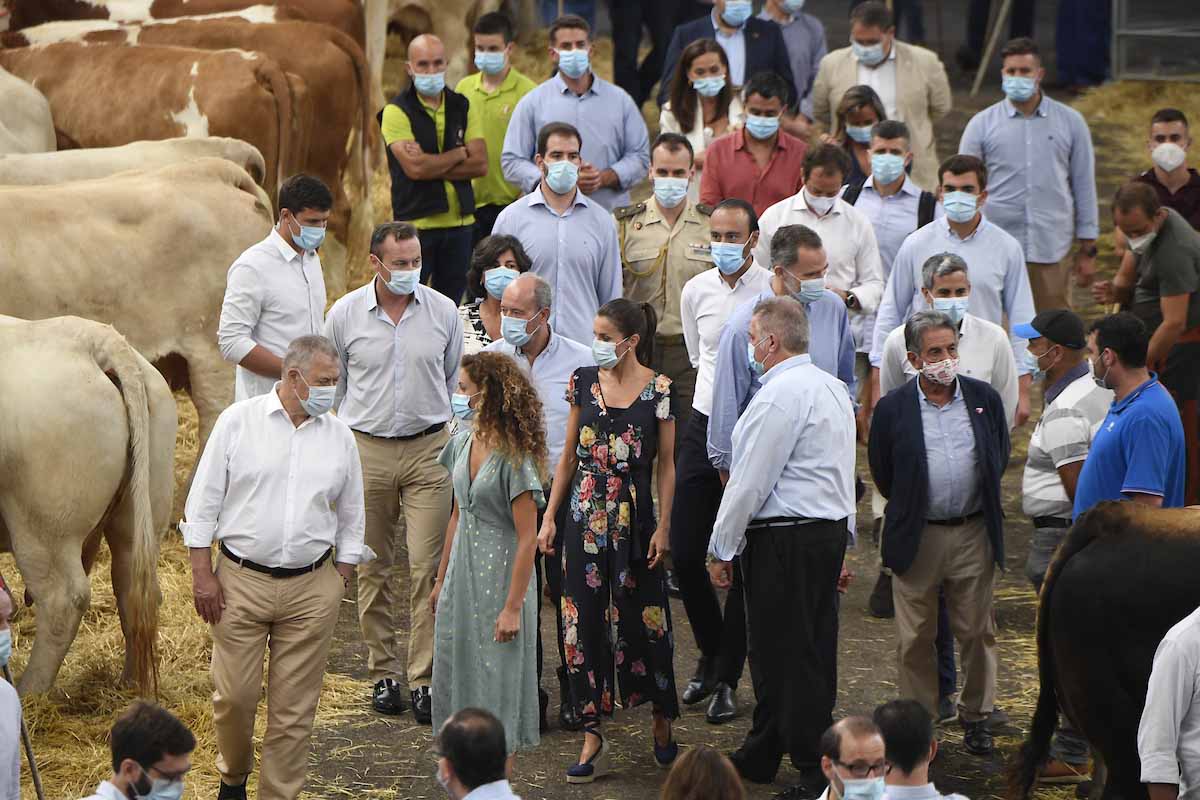 西班牙王室集体亮相,西班牙王室盛装亮相