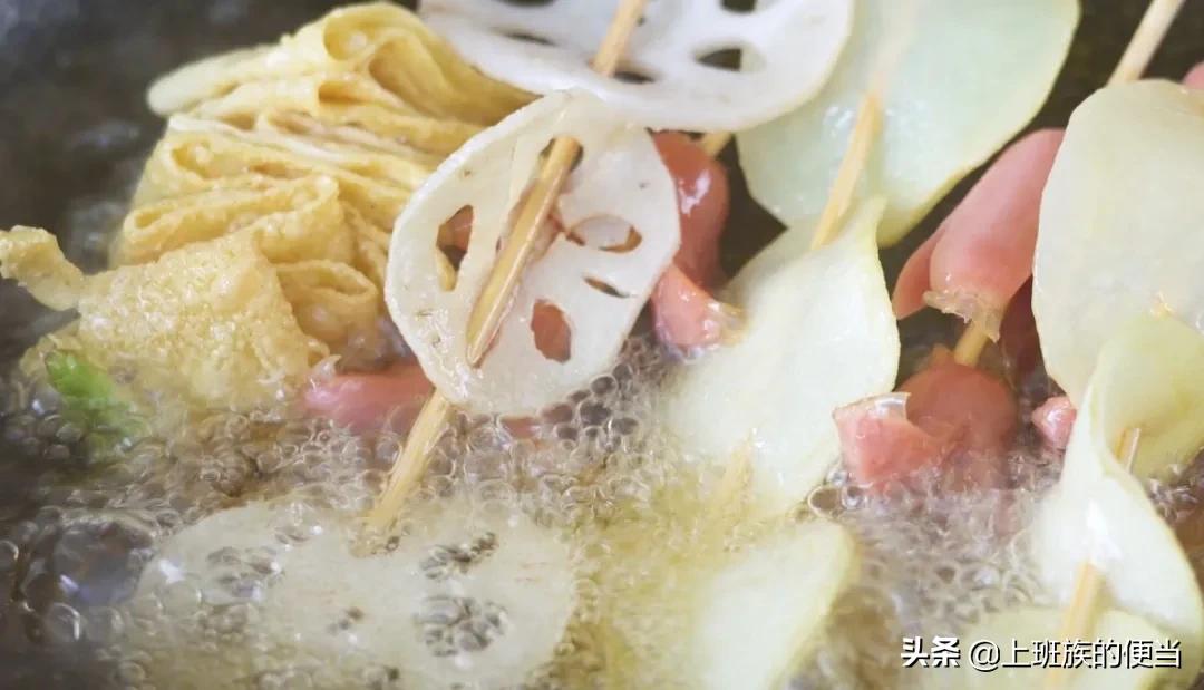 秘制麻辣小串串,街边麻辣串微辣麻酱蘸料怎么做