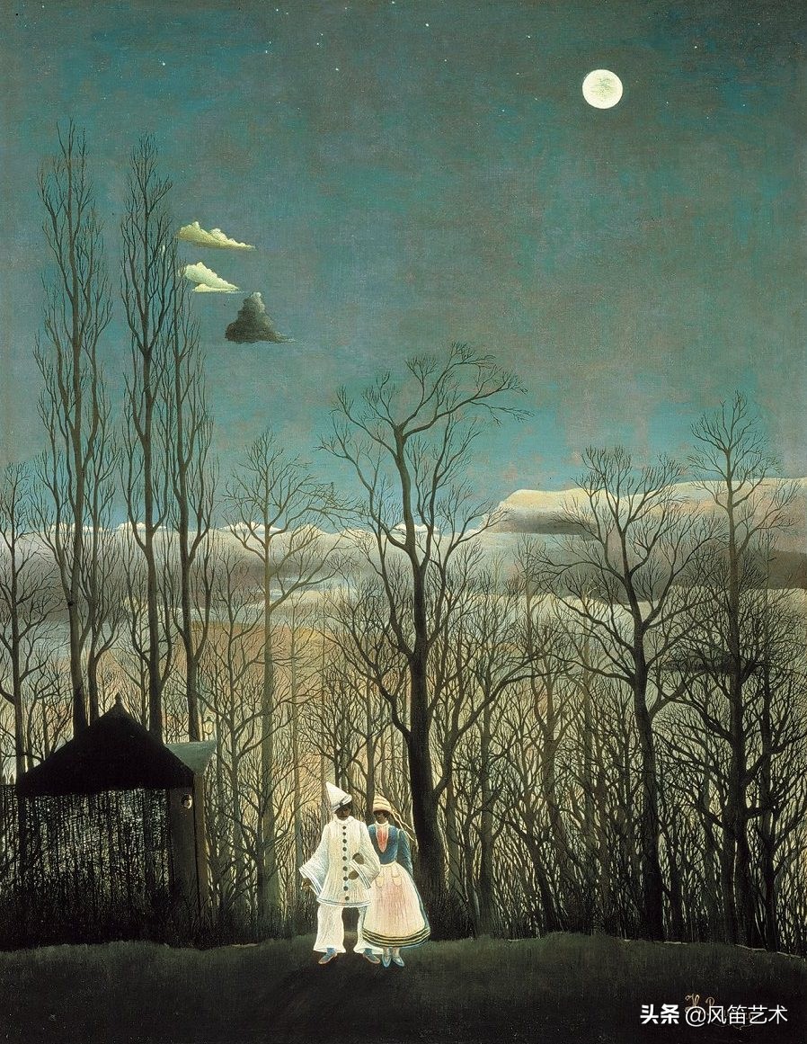 知名画家亨利卢梭世界名作欣赏,画家亨利卢梭简介
