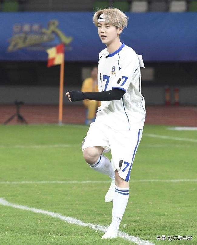 足球界鹿晗,娱乐圈里的足球迷