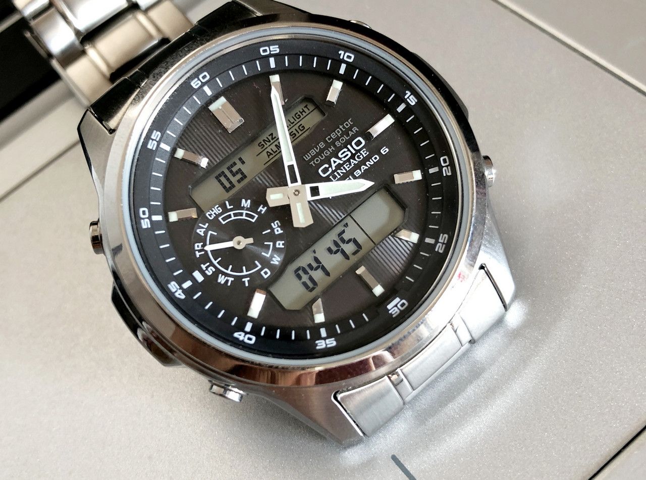 卡西欧双显电波表,卡西欧ocws100系列光动能