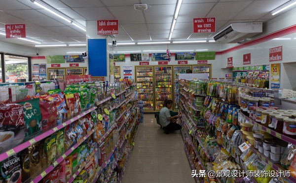超市设计图视频,小超市货架摆放设计