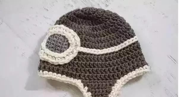 新生儿露头顶半头帽子编织教程,宝宝的薄帽子织法和教程