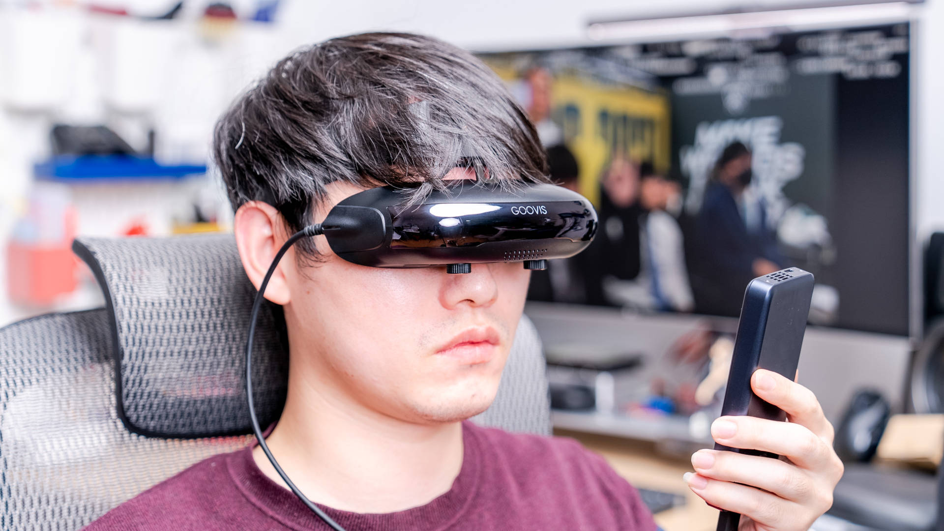 goovispro头戴显示器评测,移动便携屏