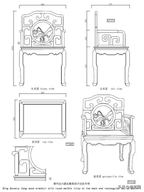 明清家具全套设计图,明清家具图纸