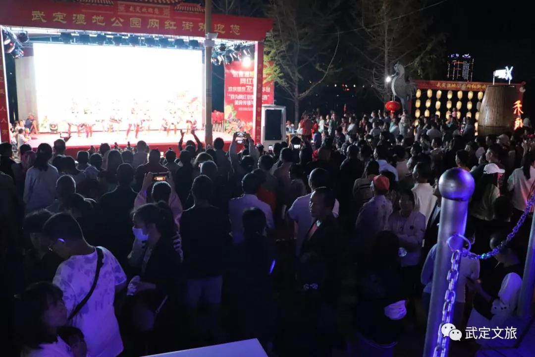 武定:文艺夜演让“*党**史”滋润心田