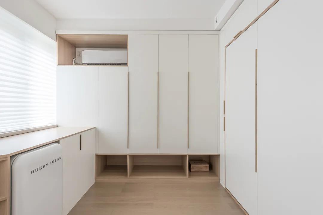 中式风格的精装房改轻奢,精装房微改极简原木风