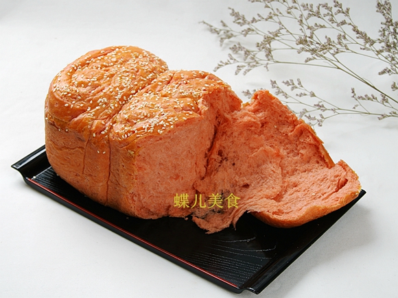 小小面包机，轻松搞定一家人早餐主食：红曲米粉手撕面包