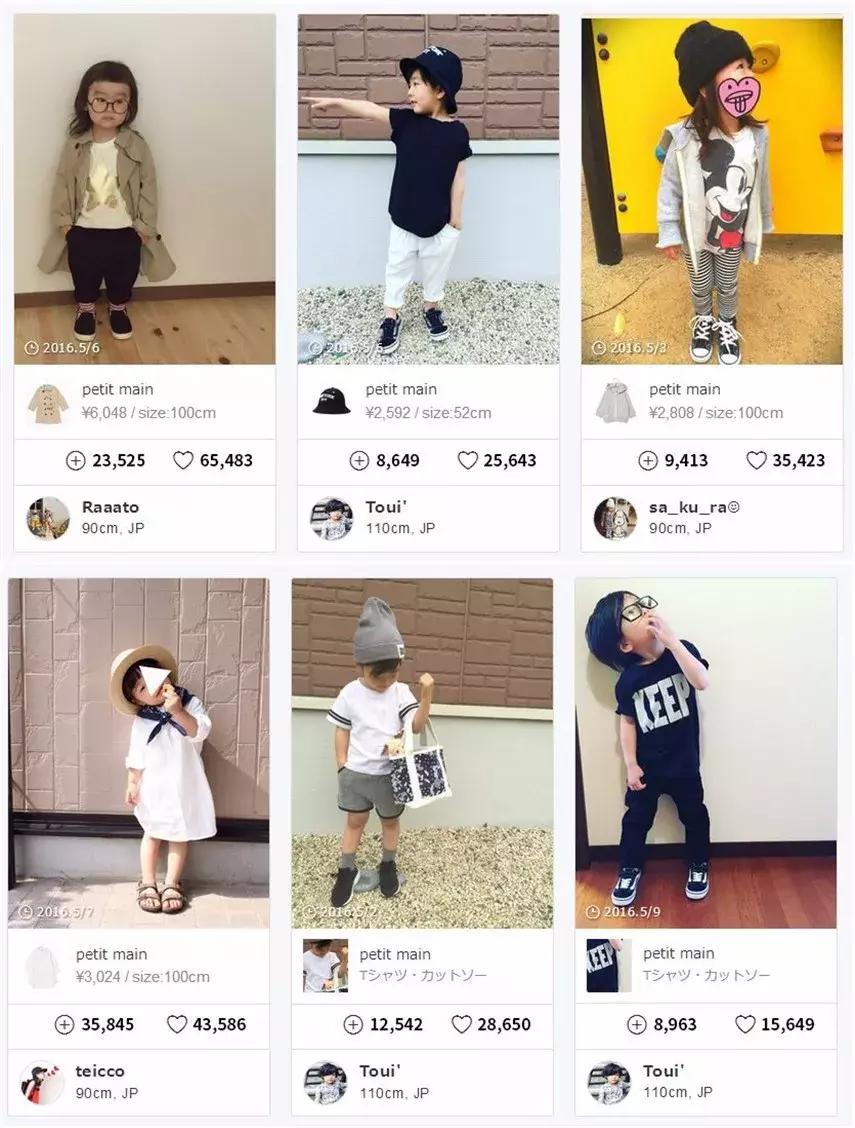 合生汇儿童服装品牌一览表,日韩爆款童装