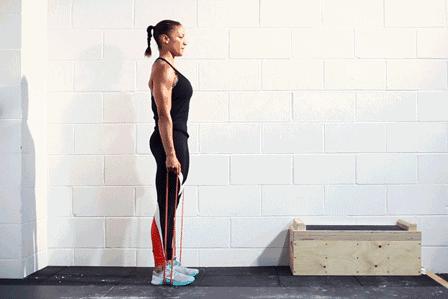 弹力带可以辅助找到背部发力点吗,弹力带练背部肌肉最佳的动作