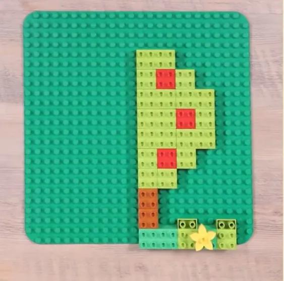 乐高大颗粒作品3-4岁课程讲解,乐高大颗粒4-5岁探索作品教程