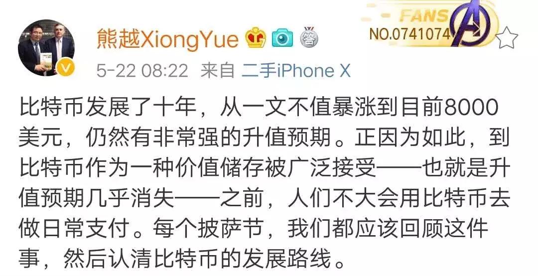 今天,你会用*币特比**买pizza吗?