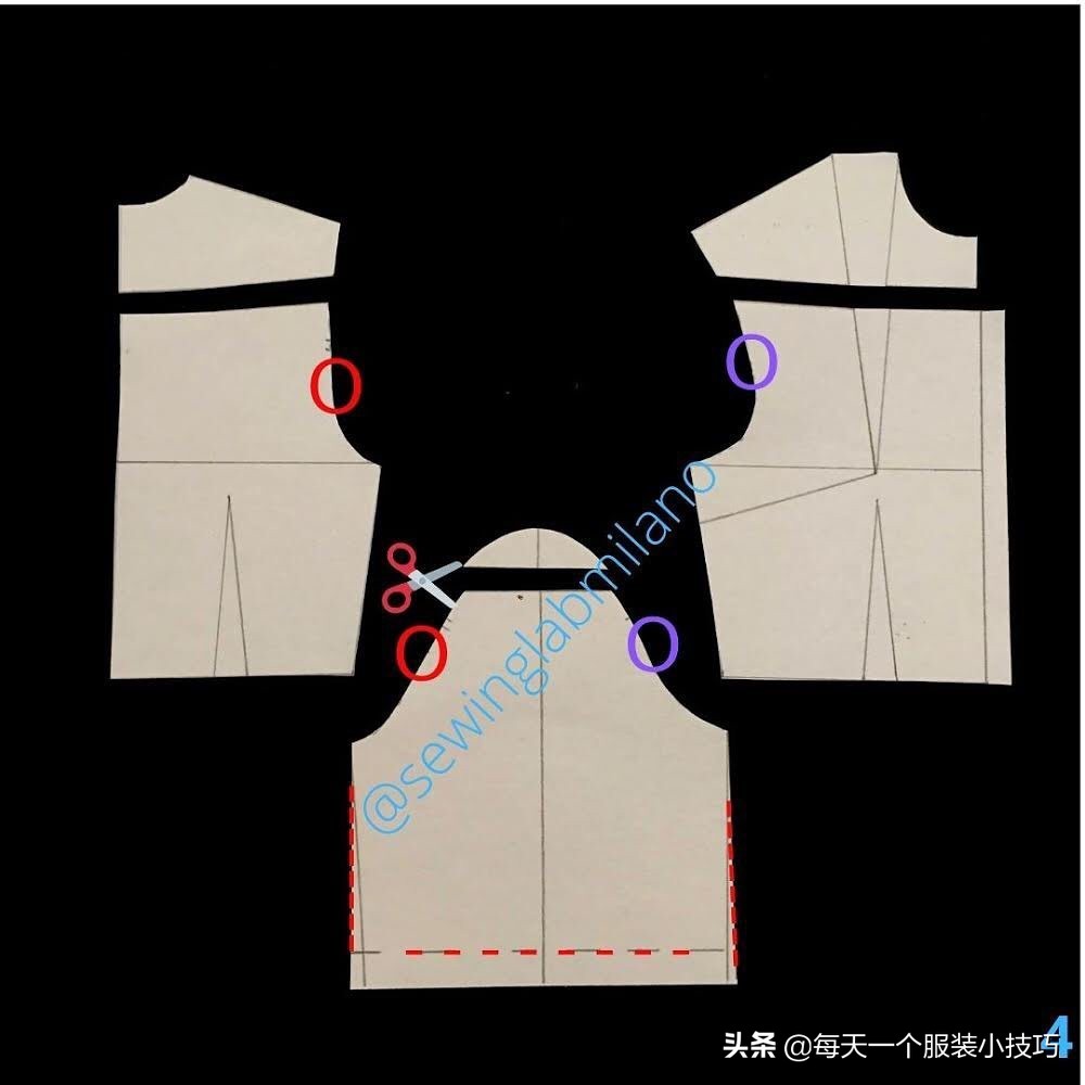 交叉v领连衣裙纸样,一字领紧身连衣裙