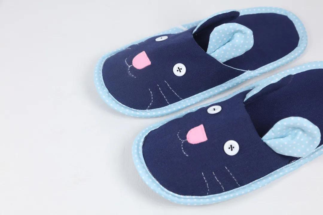 diy手工拖鞋教程全过程,布艺手工拖鞋的做法