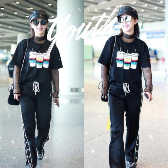 杨紫轻熟女装,杨紫轻熟风黄衣裙