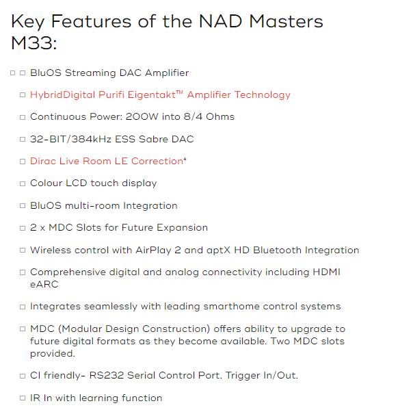 NADM33多功能一体机,英国nadm33功放搭配音箱