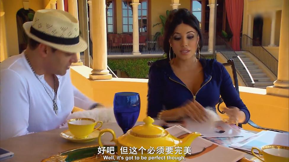 美国亿万富豪的花瓶老婆中英双语,亿万富翁的老婆纪录片