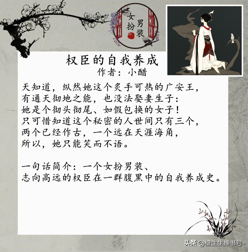 十大古言小说女扮男装,女扮男装言情文