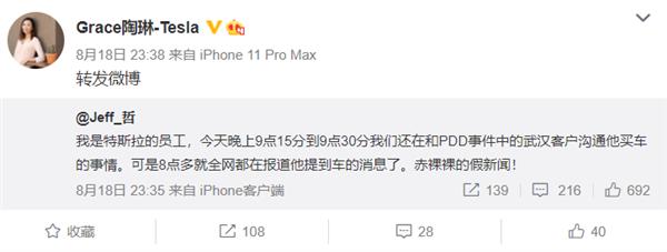 拼多多特斯拉事件,拼多多万人团特斯拉