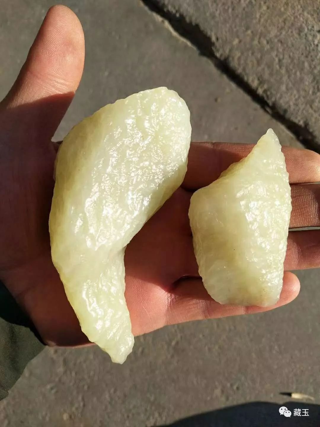 假戈壁料,戈壁料真假对照表