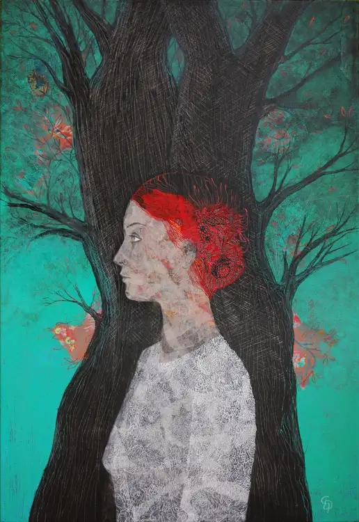 每日艺术抽象治愈,每日艺术家asuka